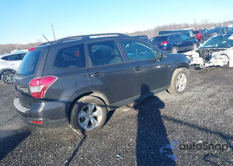 2015 Subaru Forester 2.5I Premium from USA, damaged, VIN JF2SJADC3FH427734